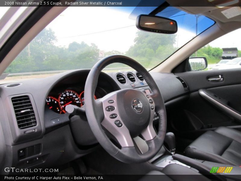 Radiant Silver Metallic / Charcoal 2008 Nissan Altima 2.5 S Coupe