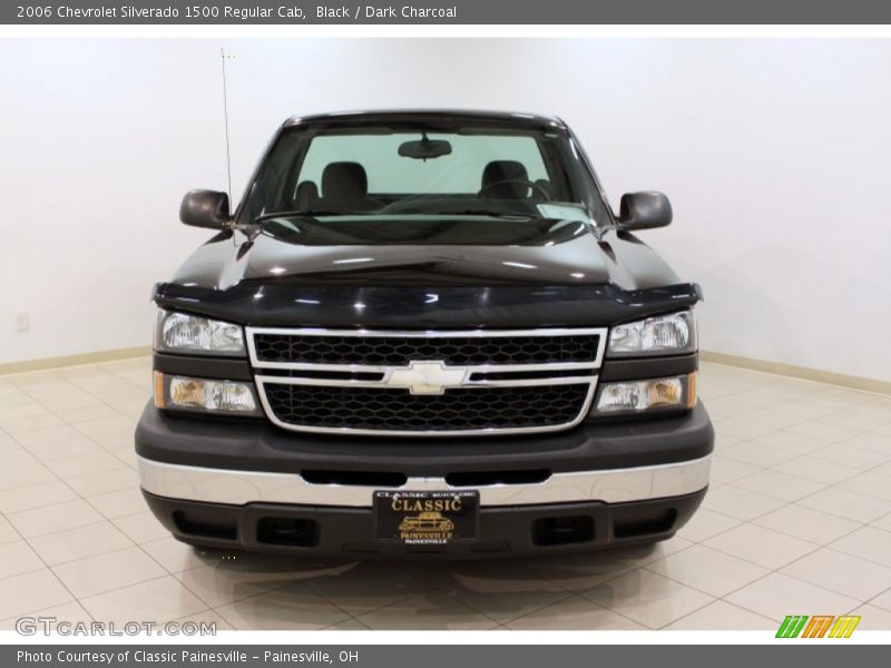 Black / Dark Charcoal 2006 Chevrolet Silverado 1500 Regular Cab