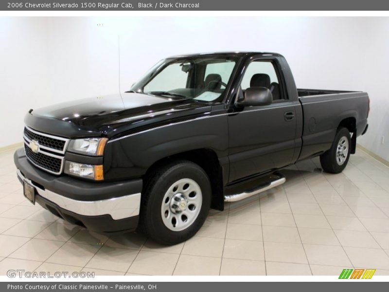 Black / Dark Charcoal 2006 Chevrolet Silverado 1500 Regular Cab