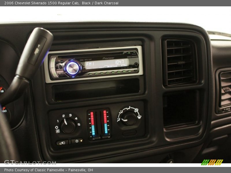 Black / Dark Charcoal 2006 Chevrolet Silverado 1500 Regular Cab