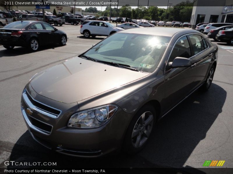 Mocha Steel Metallic / Cocoa/Cashmere 2011 Chevrolet Malibu LT