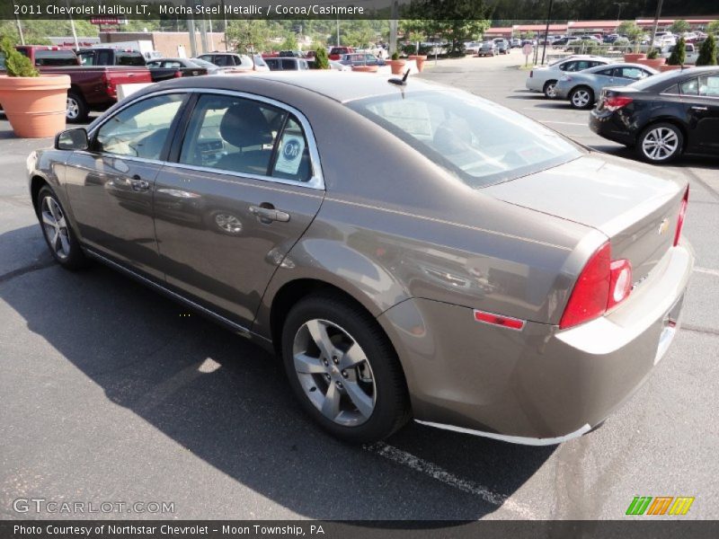 Mocha Steel Metallic / Cocoa/Cashmere 2011 Chevrolet Malibu LT