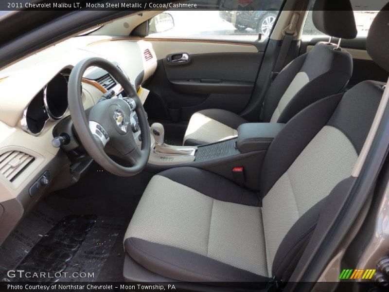 Mocha Steel Metallic / Cocoa/Cashmere 2011 Chevrolet Malibu LT