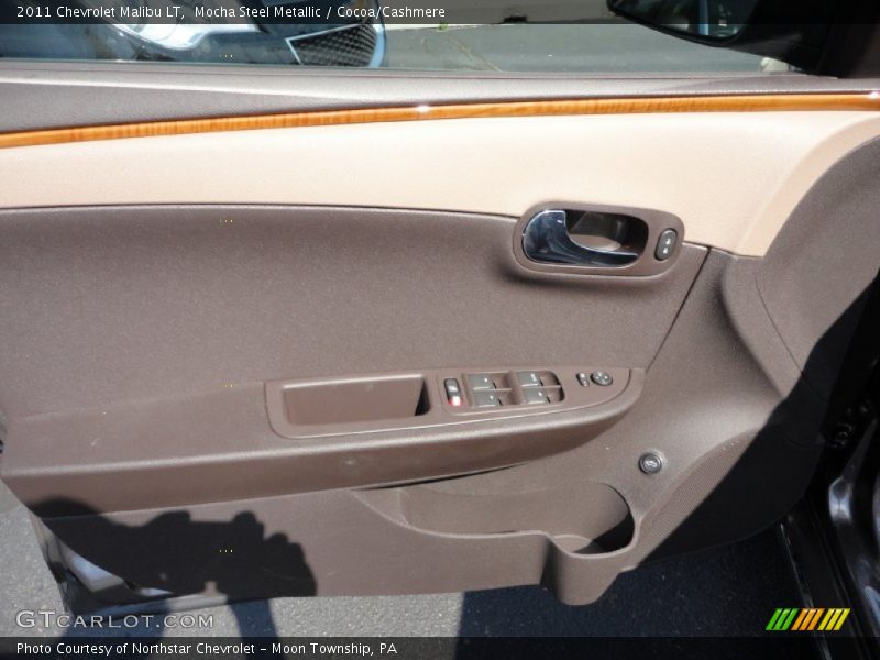 Mocha Steel Metallic / Cocoa/Cashmere 2011 Chevrolet Malibu LT