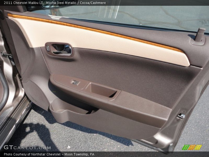 Mocha Steel Metallic / Cocoa/Cashmere 2011 Chevrolet Malibu LT