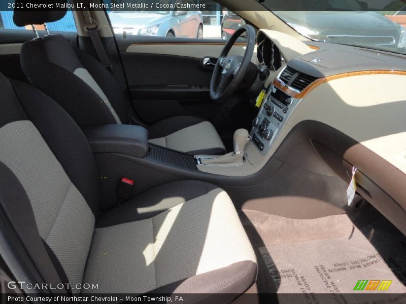 Mocha Steel Metallic / Cocoa/Cashmere 2011 Chevrolet Malibu LT