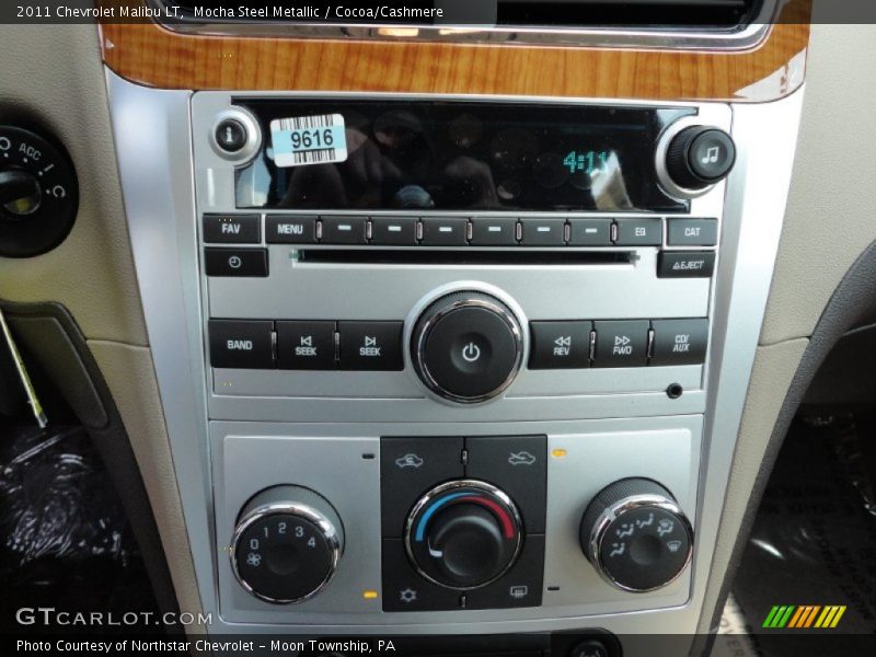 Mocha Steel Metallic / Cocoa/Cashmere 2011 Chevrolet Malibu LT