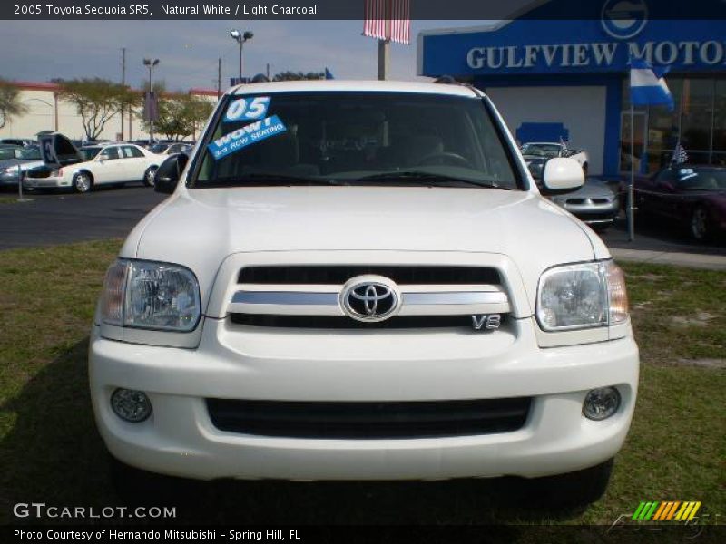 Natural White / Light Charcoal 2005 Toyota Sequoia SR5