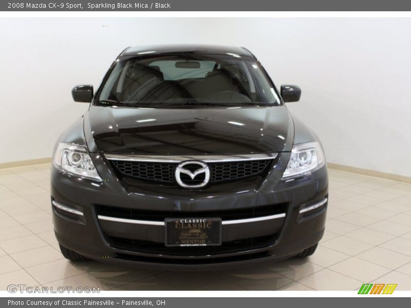 Sparkling Black Mica / Black 2008 Mazda CX-9 Sport