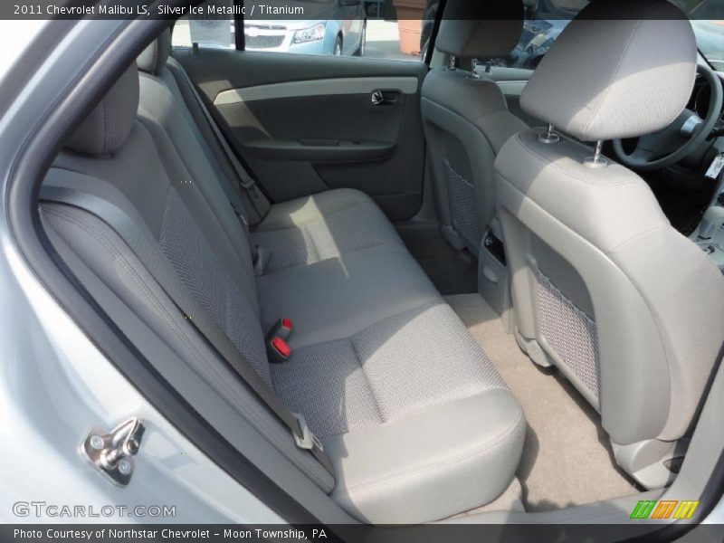 Silver Ice Metallic / Titanium 2011 Chevrolet Malibu LS