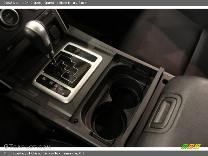 Sparkling Black Mica / Black 2008 Mazda CX-9 Sport