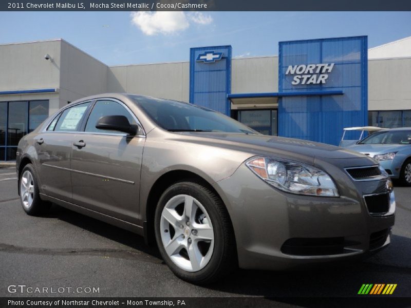 Mocha Steel Metallic / Cocoa/Cashmere 2011 Chevrolet Malibu LS