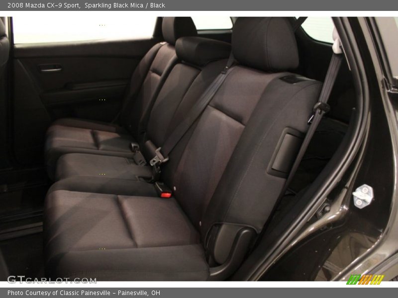 Sparkling Black Mica / Black 2008 Mazda CX-9 Sport
