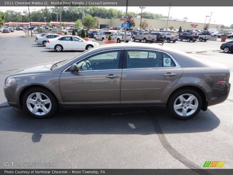 Mocha Steel Metallic / Cocoa/Cashmere 2011 Chevrolet Malibu LS