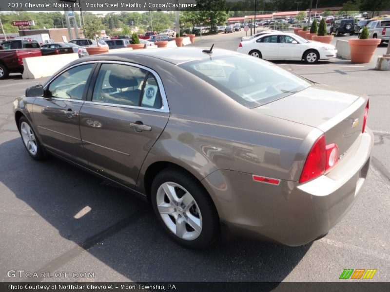 Mocha Steel Metallic / Cocoa/Cashmere 2011 Chevrolet Malibu LS