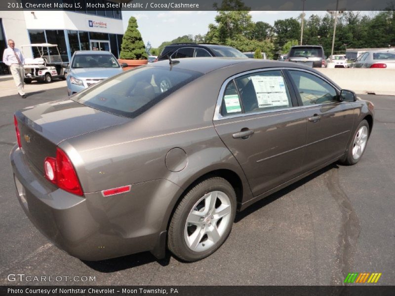 Mocha Steel Metallic / Cocoa/Cashmere 2011 Chevrolet Malibu LS