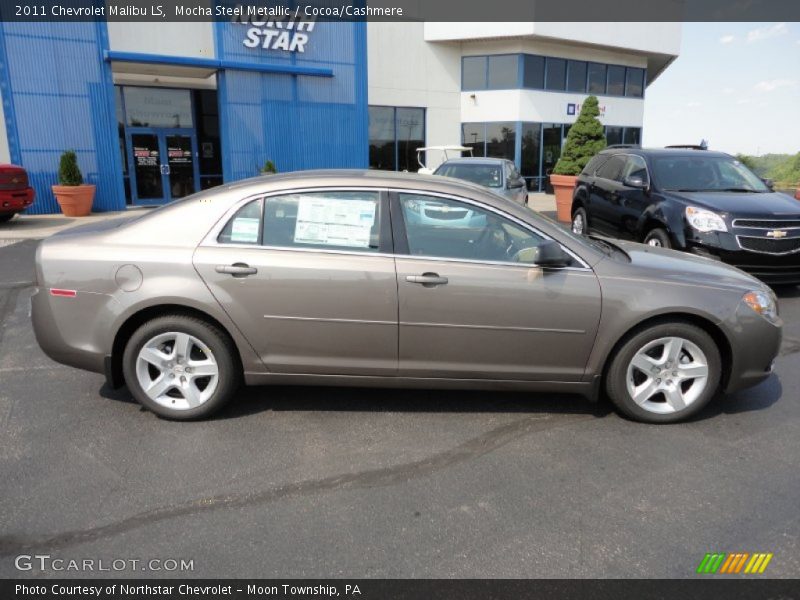 Mocha Steel Metallic / Cocoa/Cashmere 2011 Chevrolet Malibu LS