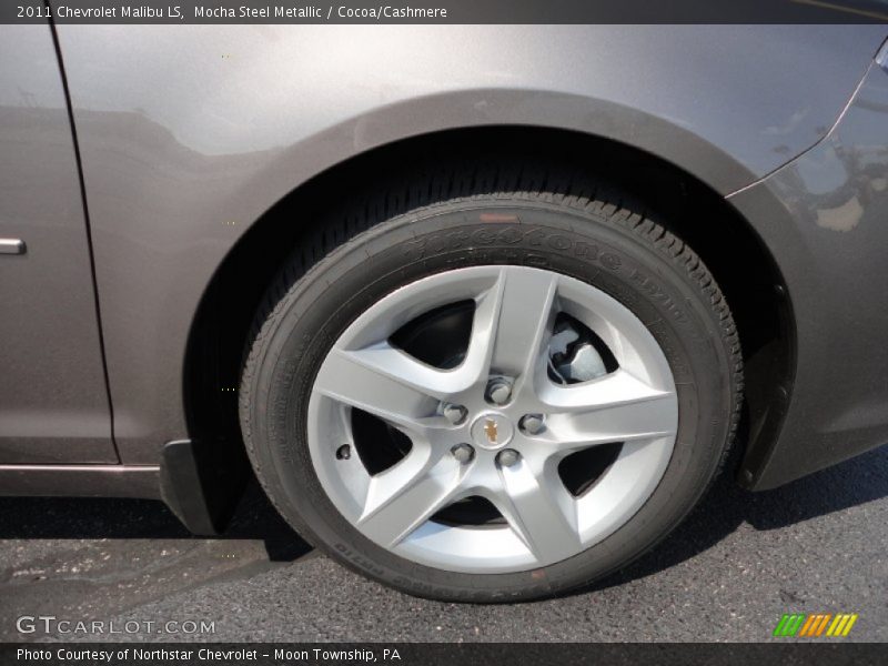 Mocha Steel Metallic / Cocoa/Cashmere 2011 Chevrolet Malibu LS