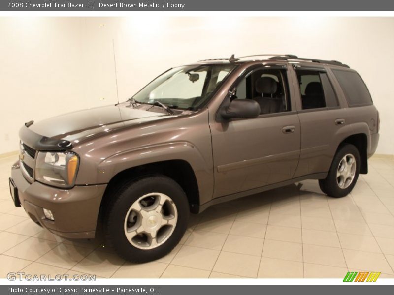 Desert Brown Metallic / Ebony 2008 Chevrolet TrailBlazer LT