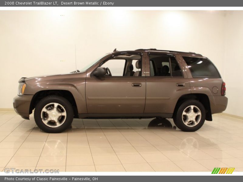 Desert Brown Metallic / Ebony 2008 Chevrolet TrailBlazer LT