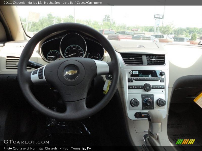 Mocha Steel Metallic / Cocoa/Cashmere 2011 Chevrolet Malibu LS