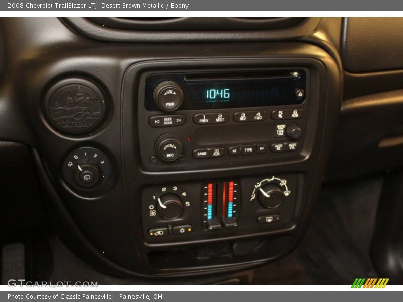 Desert Brown Metallic / Ebony 2008 Chevrolet TrailBlazer LT