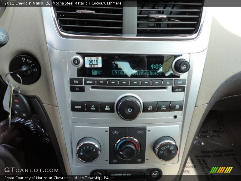 Mocha Steel Metallic / Cocoa/Cashmere 2011 Chevrolet Malibu LS