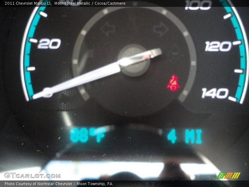 Mocha Steel Metallic / Cocoa/Cashmere 2011 Chevrolet Malibu LS