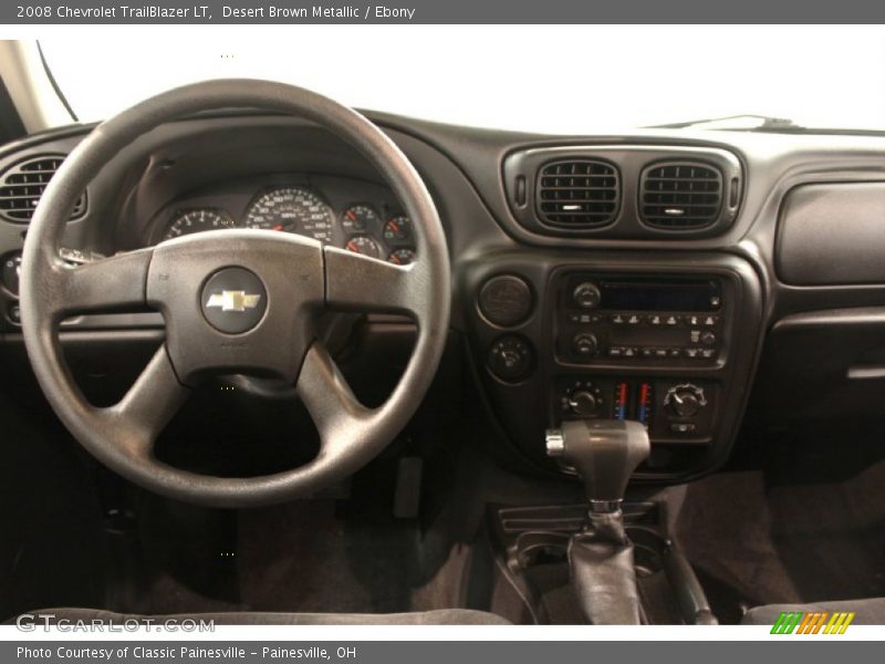 Desert Brown Metallic / Ebony 2008 Chevrolet TrailBlazer LT