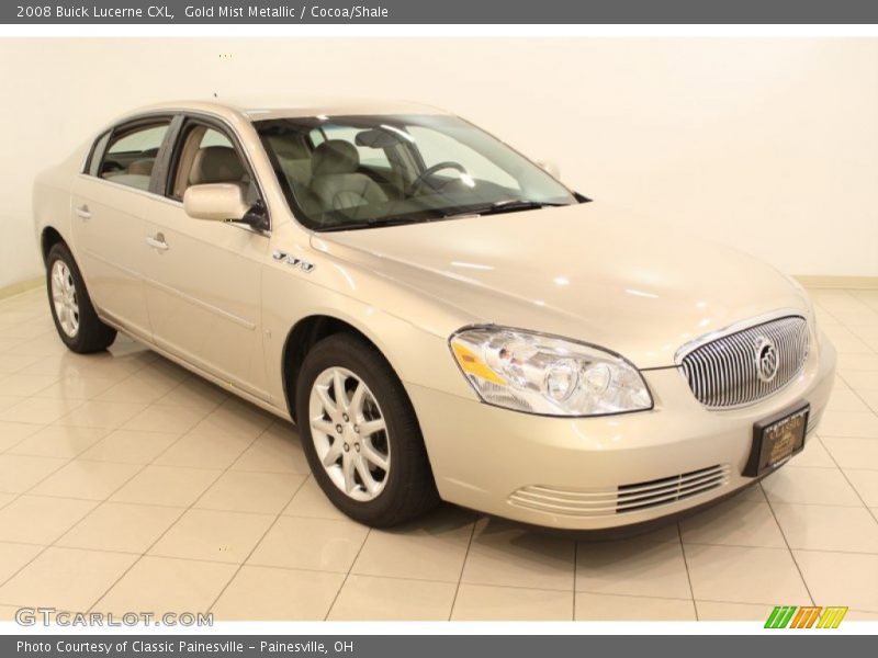 Gold Mist Metallic / Cocoa/Shale 2008 Buick Lucerne CXL