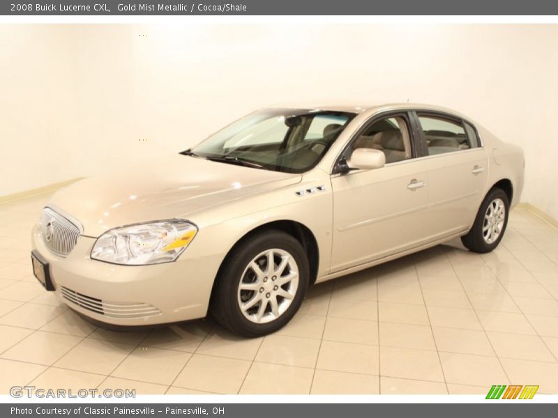 Gold Mist Metallic / Cocoa/Shale 2008 Buick Lucerne CXL