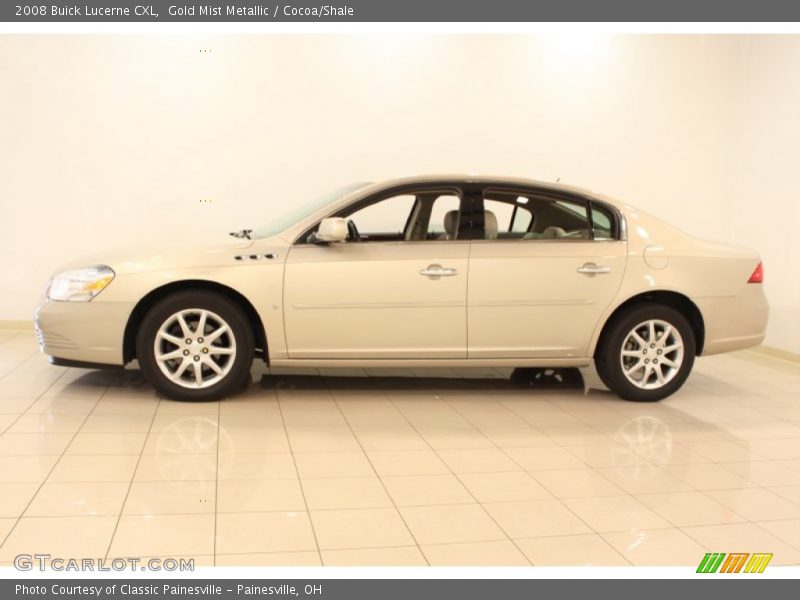 Gold Mist Metallic / Cocoa/Shale 2008 Buick Lucerne CXL