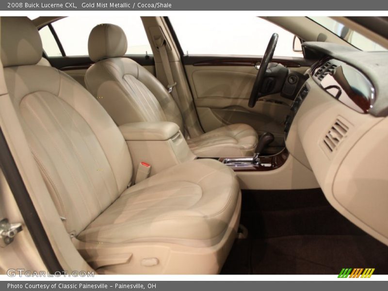 Gold Mist Metallic / Cocoa/Shale 2008 Buick Lucerne CXL