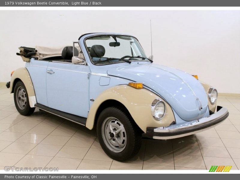 Front 3/4 View of 1979 Beetle Convertible