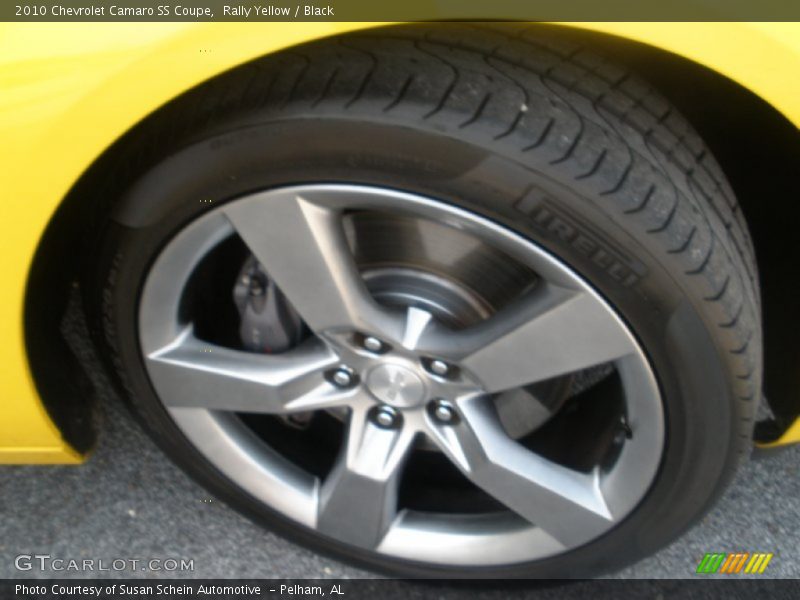Rally Yellow / Black 2010 Chevrolet Camaro SS Coupe