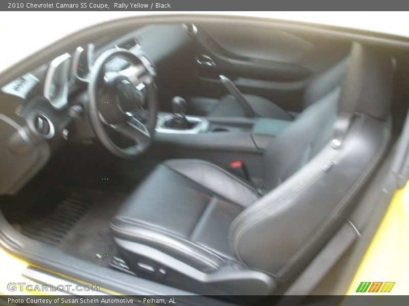 Rally Yellow / Black 2010 Chevrolet Camaro SS Coupe