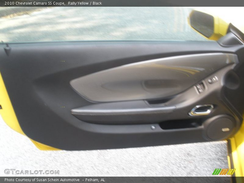 Rally Yellow / Black 2010 Chevrolet Camaro SS Coupe