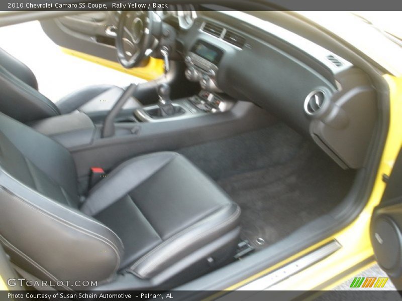 Rally Yellow / Black 2010 Chevrolet Camaro SS Coupe