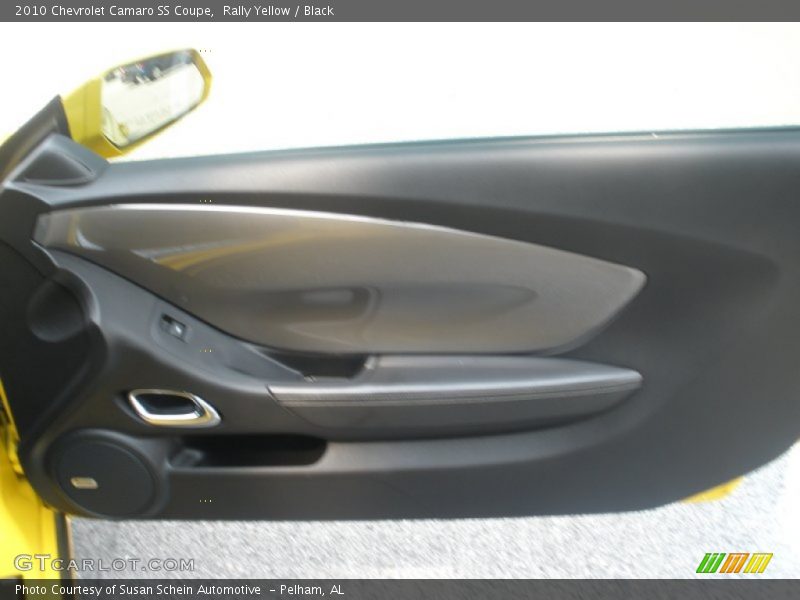 Rally Yellow / Black 2010 Chevrolet Camaro SS Coupe