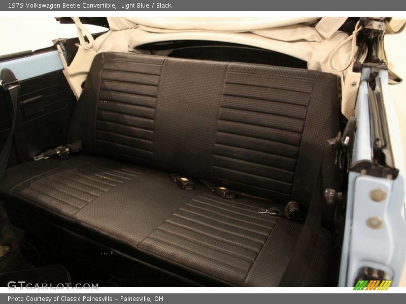  1979 Beetle Convertible Black Interior