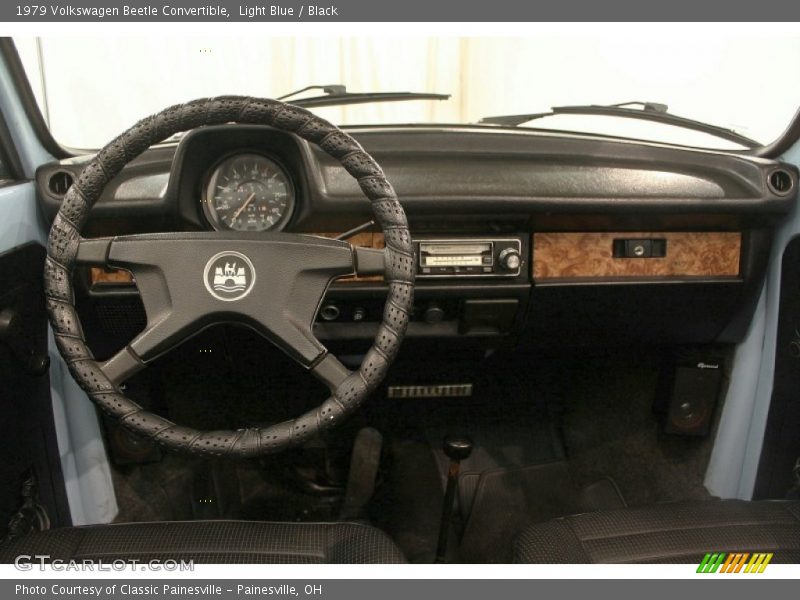 Dashboard of 1979 Beetle Convertible