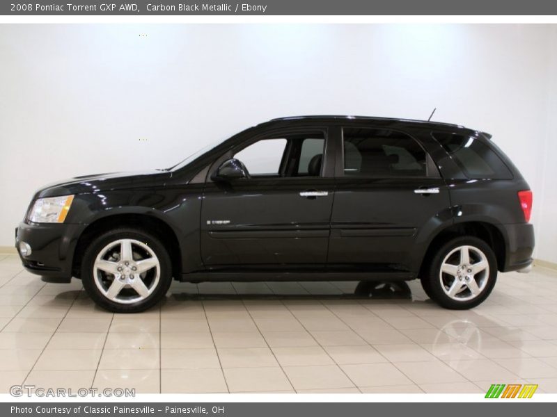 Carbon Black Metallic / Ebony 2008 Pontiac Torrent GXP AWD