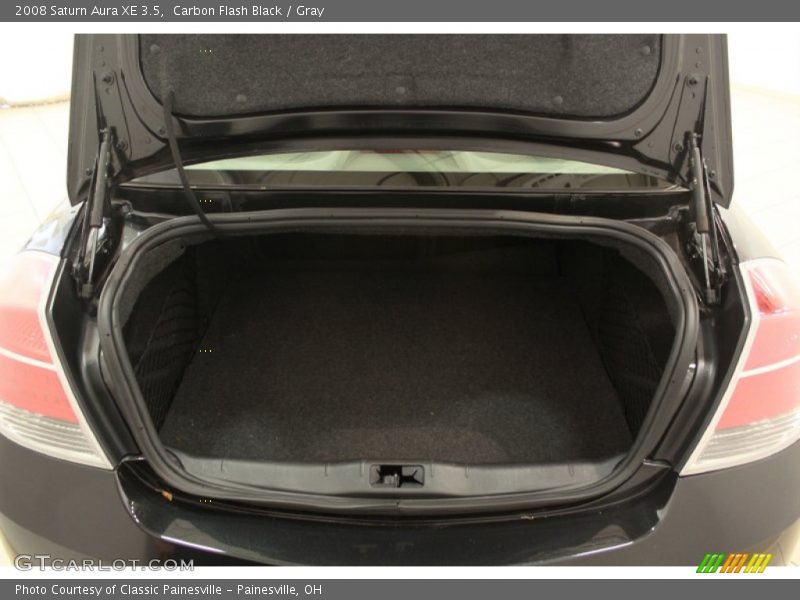 Carbon Flash Black / Gray 2008 Saturn Aura XE 3.5