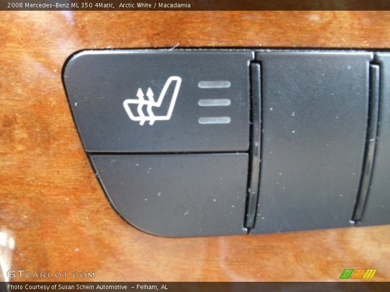 Arctic White / Macadamia 2008 Mercedes-Benz ML 350 4Matic
