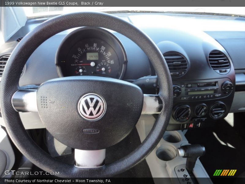 Black / Gray 1999 Volkswagen New Beetle GLS Coupe