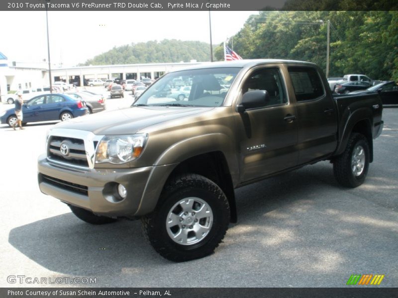 Pyrite Mica / Graphite 2010 Toyota Tacoma V6 PreRunner TRD Double Cab