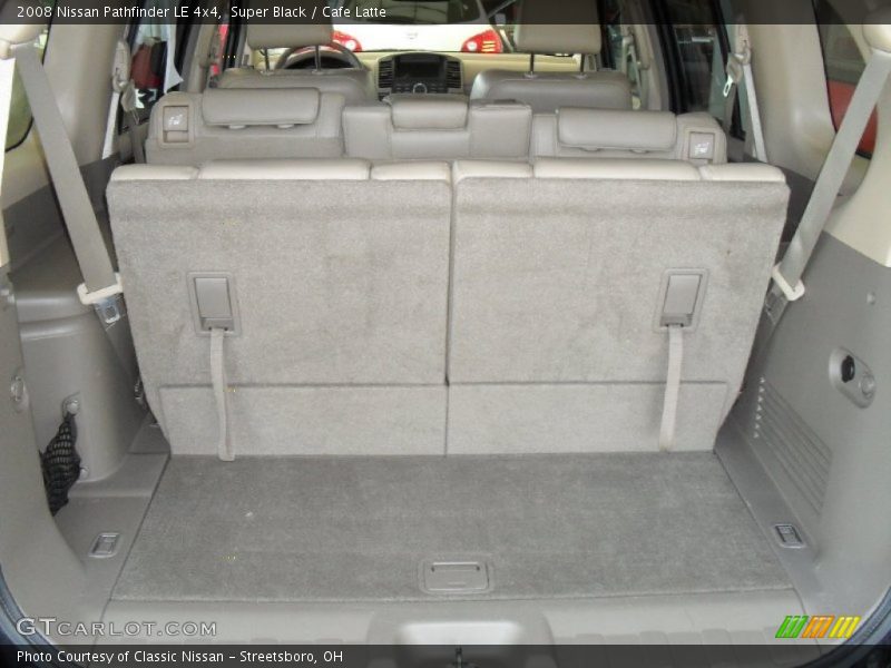 Super Black / Cafe Latte 2008 Nissan Pathfinder LE 4x4