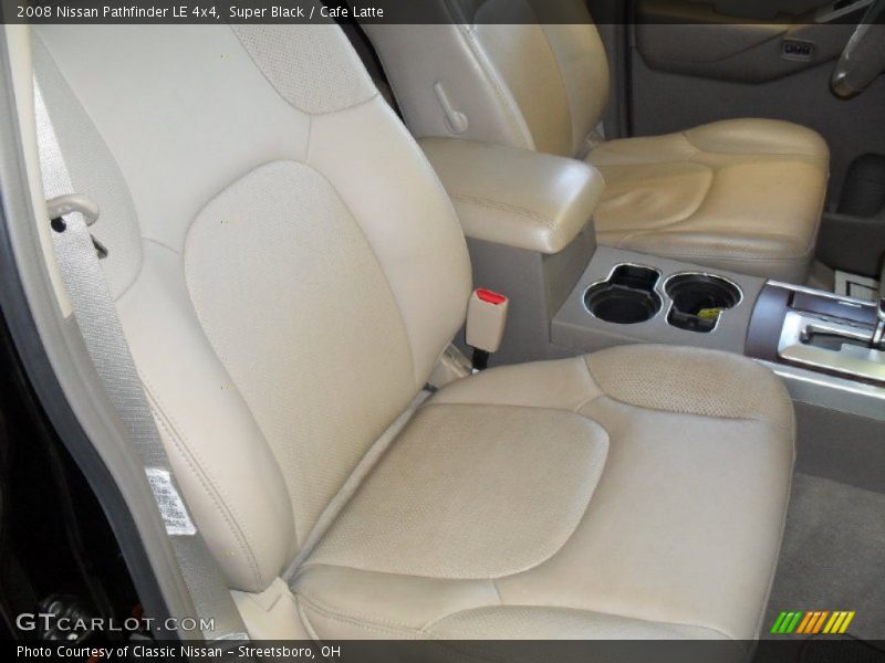 Super Black / Cafe Latte 2008 Nissan Pathfinder LE 4x4