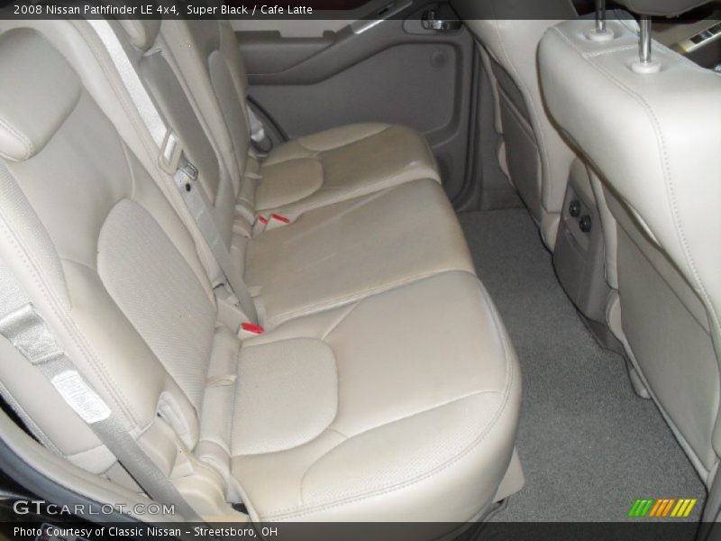 Super Black / Cafe Latte 2008 Nissan Pathfinder LE 4x4