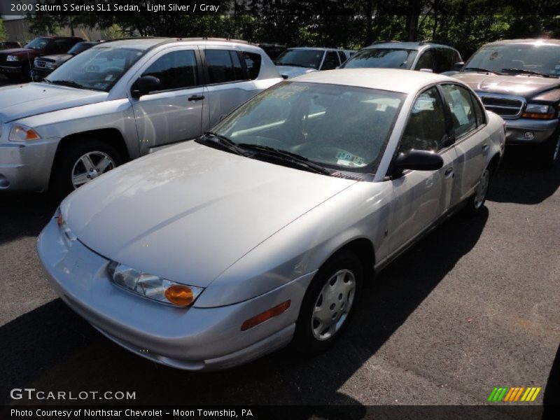 Light Silver / Gray 2000 Saturn S Series SL1 Sedan